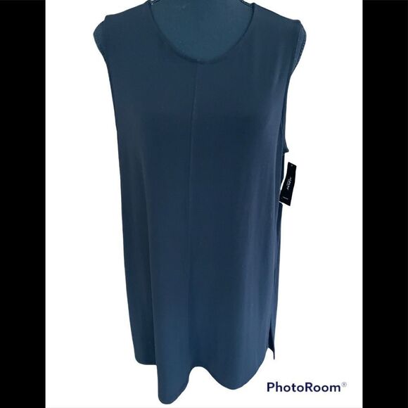 New with tags Alfani Easy Pieces Deep Black tank top, size 0X - Picture 1 of 7